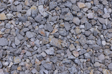 Stones, gray crushed texture