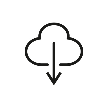 Cloud Arrow Download Icon