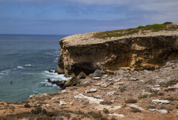 Rocky cliffs in Portugal