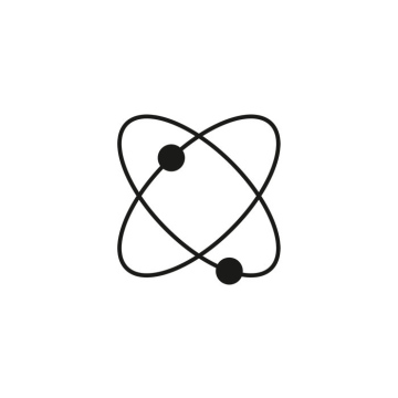 Science, Atom Icon, EPS