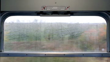 Window on the train