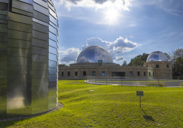 Buildings of the Silesian Planetarium in Chorzów