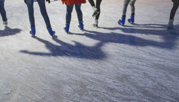 People at the Ice Rink