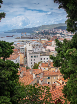 Trieste view from above.