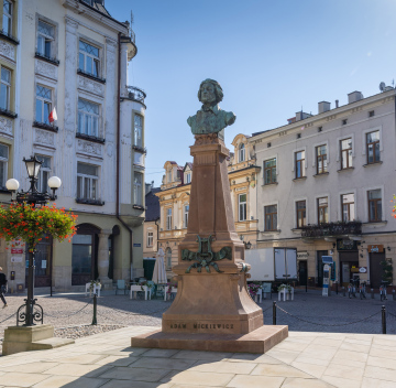 Monument to Adam Mickiewicz in Tarnów