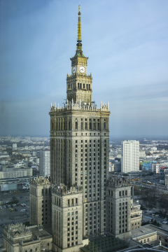 Palace of Culture in Warsaw