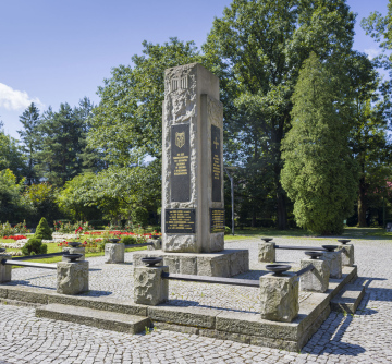 Monument to the victims of World War II in Ustroń