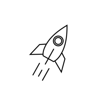 Rocket, cosmos, free icon, vector