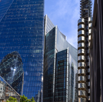 Skyscrapers in London