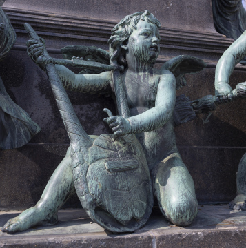 Putto with the Instrument, Fragment of the Ludwig van Beethoven Monument