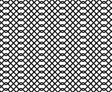 Vector Pattern Black Checker on White Background