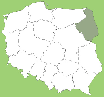 Podlasie Voivodeship On The Map
