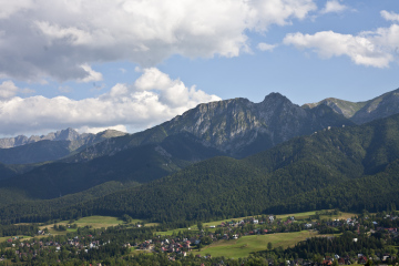 View of the Tatras from Gubałówka