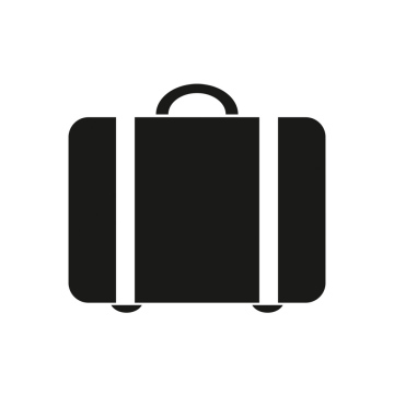 Suitcase, Travel Luggage Free Icon
