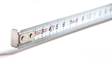 White measuring tape