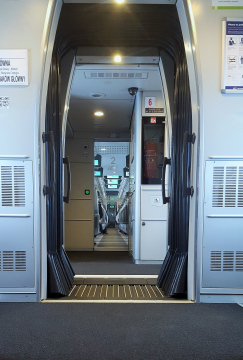 Train interior