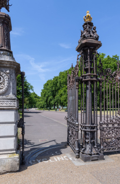 Coalbrookdale Gate in Kensington Gardens
