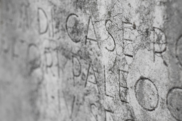 Old Inscriptions Carved in Stone