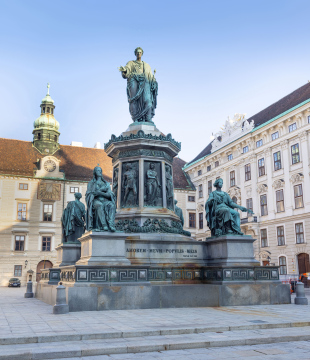 Monument to Emperor Francis I in Vienna