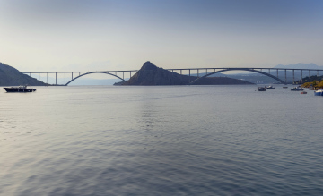 Bridge on the island of Krk