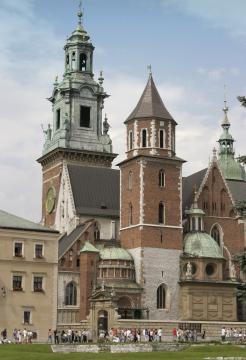 Wawel and view of the Cathedral