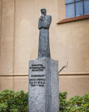 Monument to Cardinal Adam Stefan Sapieha in Krakow
