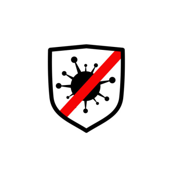 Protective Shield, Icon, Covid 19, Virus
