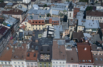Roofs of Lviv Tenement Houses