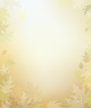 Autumn background with leaves pattern