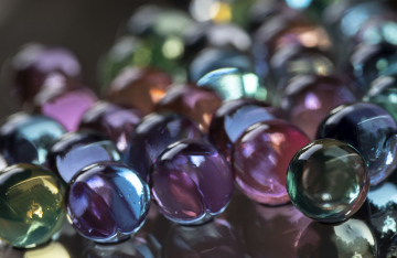 Glass Balls In Different Colors
