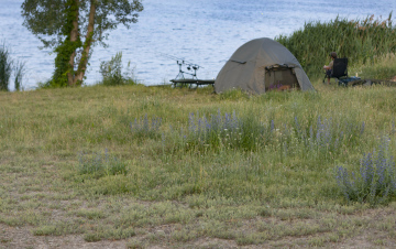 Bivouac By the lake