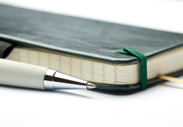 Notebooks On The Desk