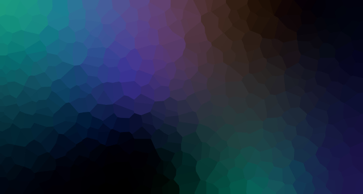 Colorful Mosaic, dark background, abstraction.