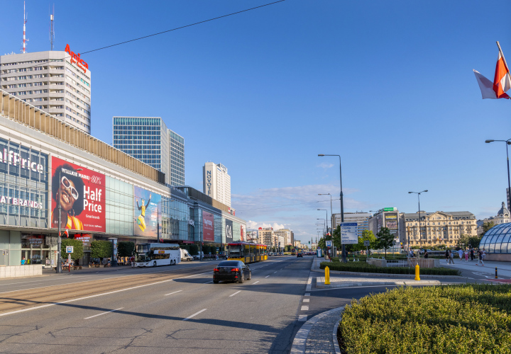 Marszałkowska Street in Warsaw