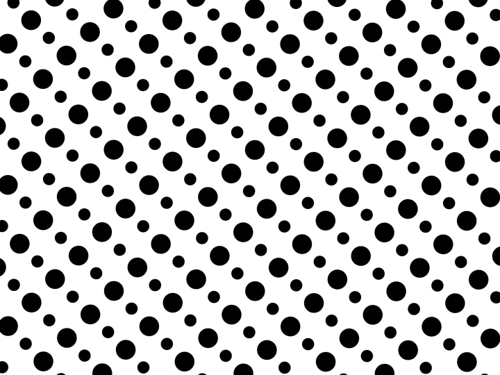 Dots, circles vector pattern