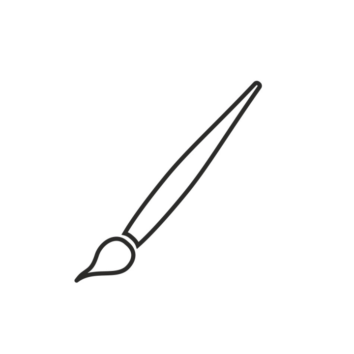 Art brush free icon