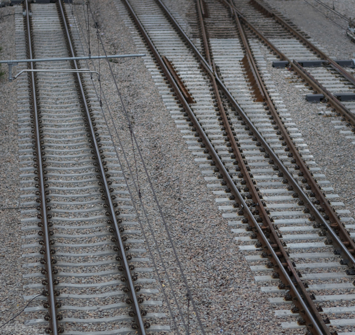 Railroad tracks