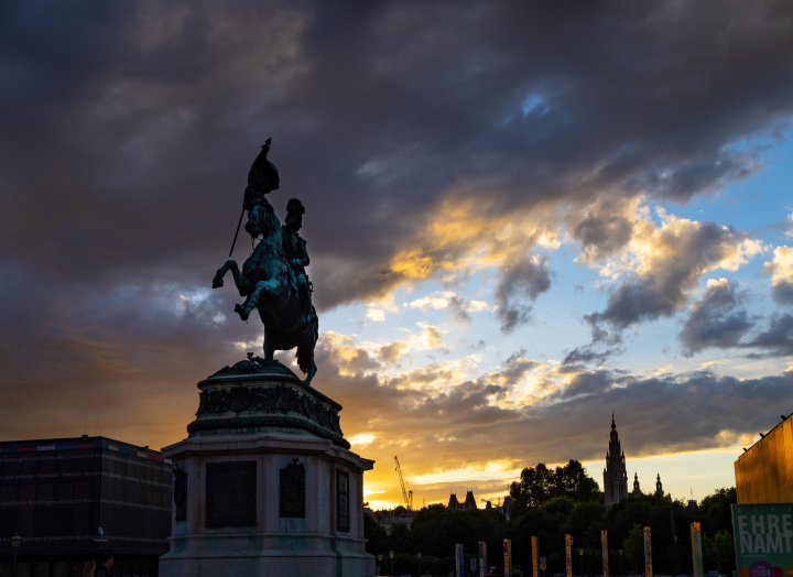 Monument to Charles I of Lorraine Habsburg in Vienna