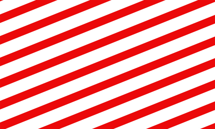 Diagonal White and Red Stripes - Vector Background