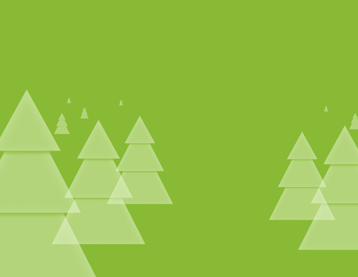 Green Coniferous trees background