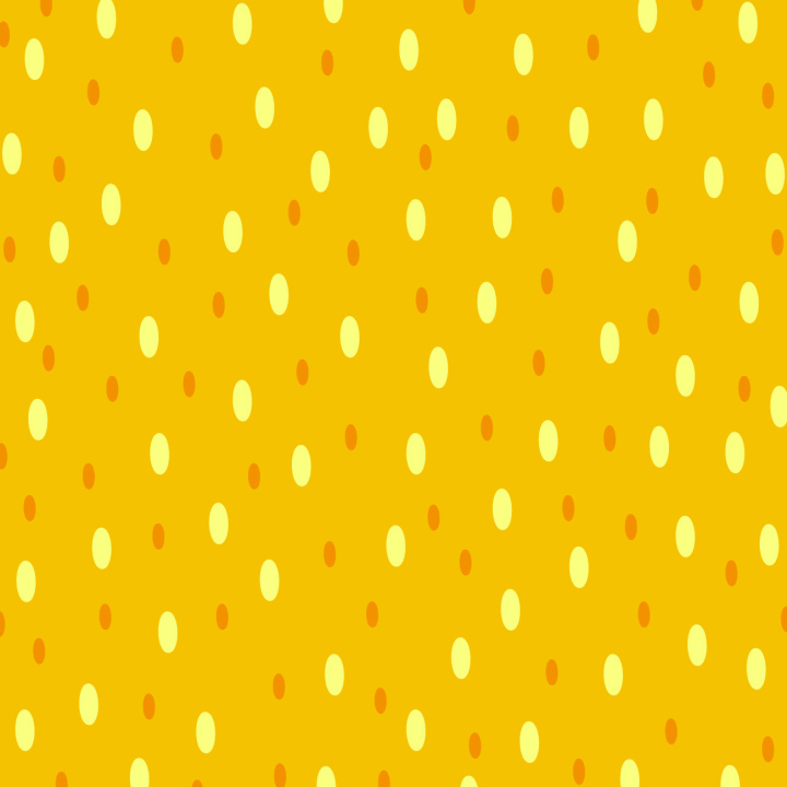 Oval Shapes Yellow Vector Background