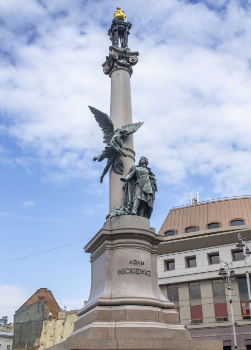 Monument to Adam Mickiewicz in Lviv