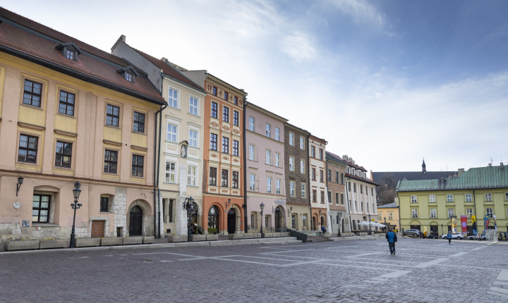 Little Market Square in Krakow