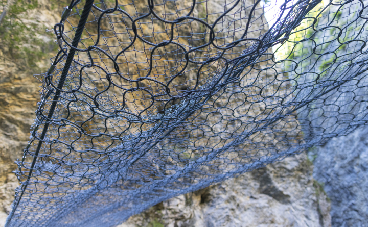 Rock Debris Protection Net