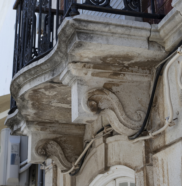 Balcony with Architectural Details