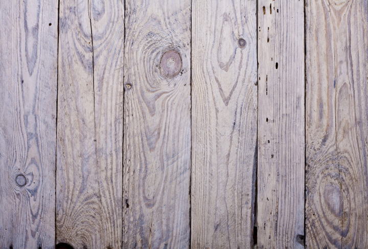 Very Old Boards Whitened