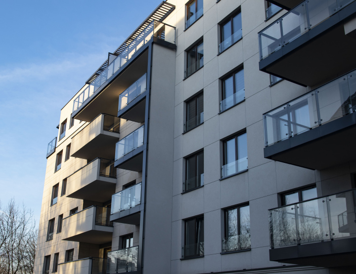 Block with New Homes