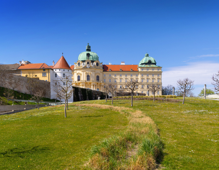 Historic Abbey in Klosterneuburg, Austria