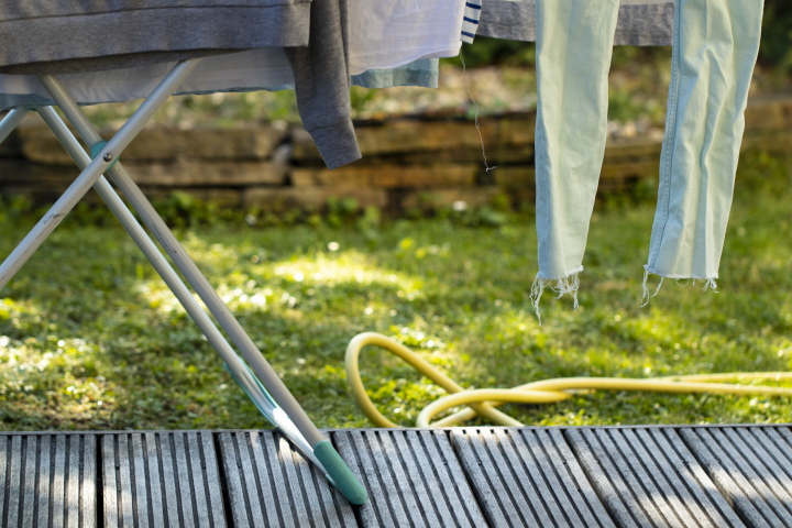 Washing In The Garden