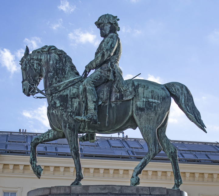 Statue of Archduke Albrecht on Horseback